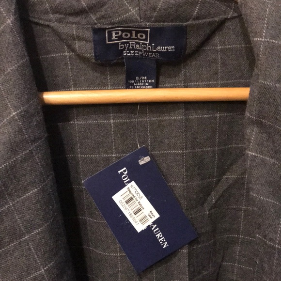 Ralph Lauren polo sleepwear robe new - Picture 2 of 3